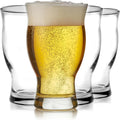 Nucleated Pint Beer Glasses Set of 4 - Lift Aroma & Head