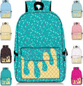 Drip Backpack for Boys Girls - Kawaii Shoulder Bag with Large Capacity