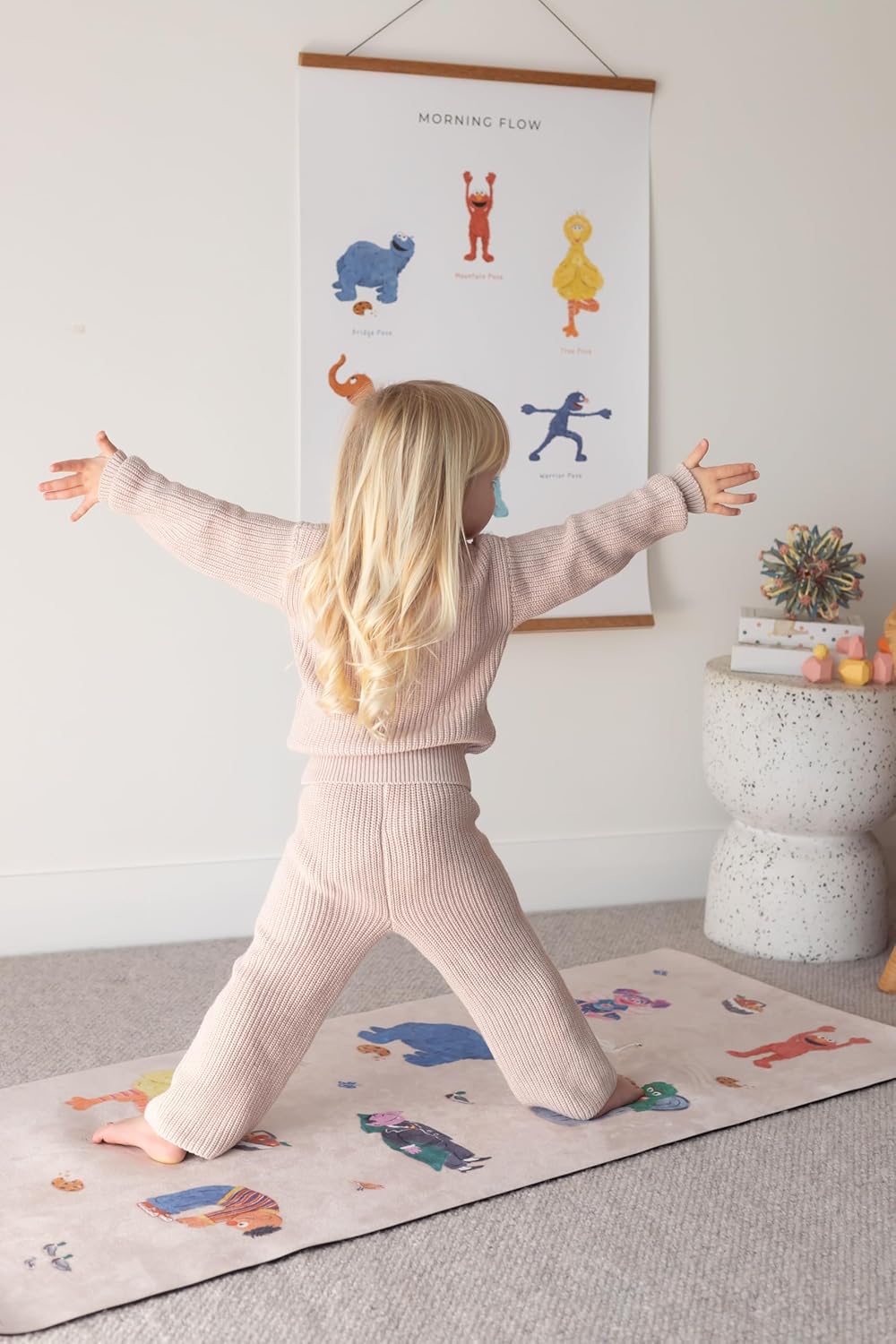 Sesame Street Kids Yoga Mat - Non-Slip & Eco-Friendly