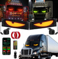 Sachie 2PC 5800 Lux Devil Eyes LED Light Strips - Ultra Bright Accent