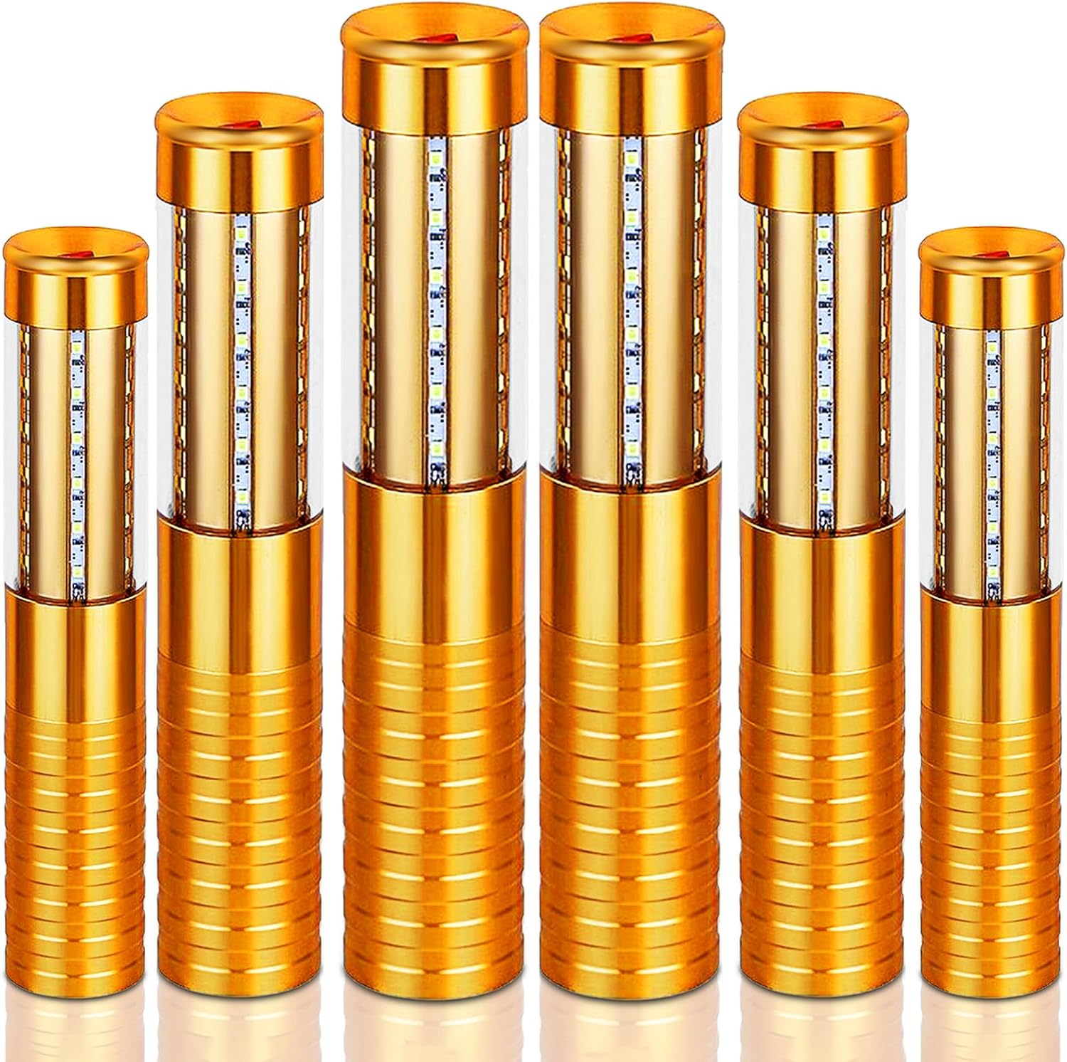6 PCS LED Strobe Baton Light for Parties and Celebrations