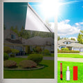 Silver One Way Privacy Window Film Sun Blocking - Heat Control