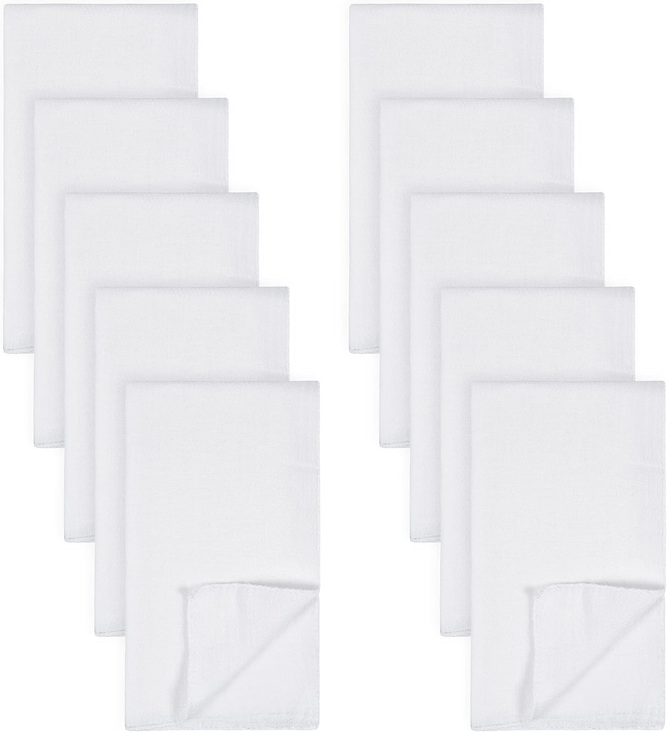 Gerber 10-Pack Birdseye Cloth Diapers - Soft & Absorbent