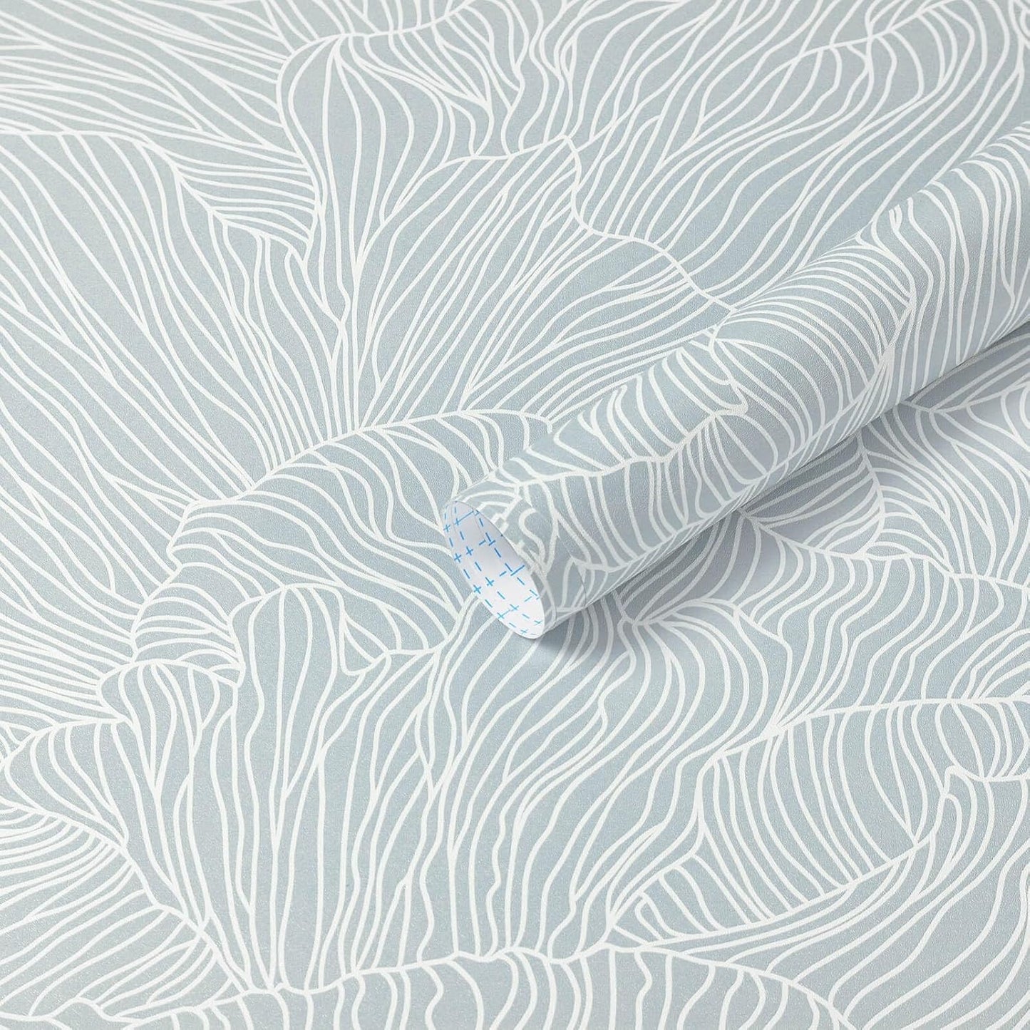 Heroad Blue Peel and Stick Wallpaper for Modern Home Decor