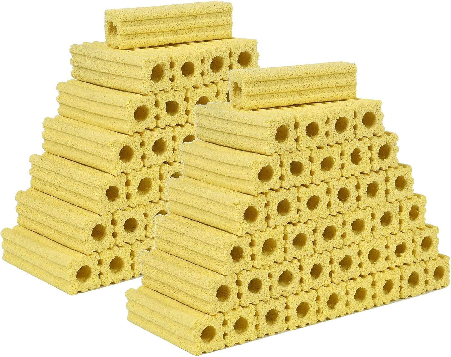108pcs 3.8 Inch Aquarium Ceramic Bio Filter Media for Aquariums