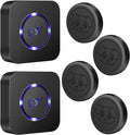 Dog Door Bell Wireless Doggie Doorbells for Potty Training - Simple