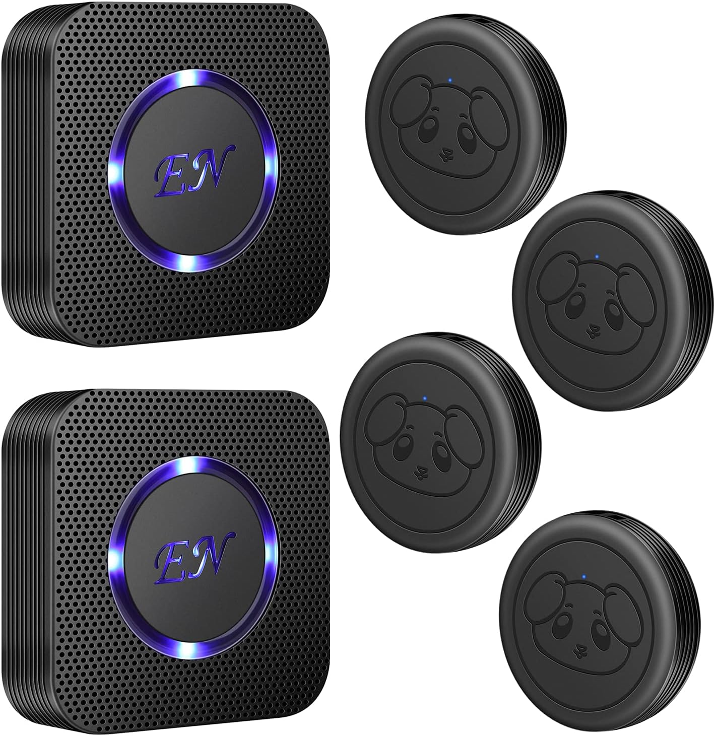 Wireless Dog Door Bell for Potty Training with Touch Button