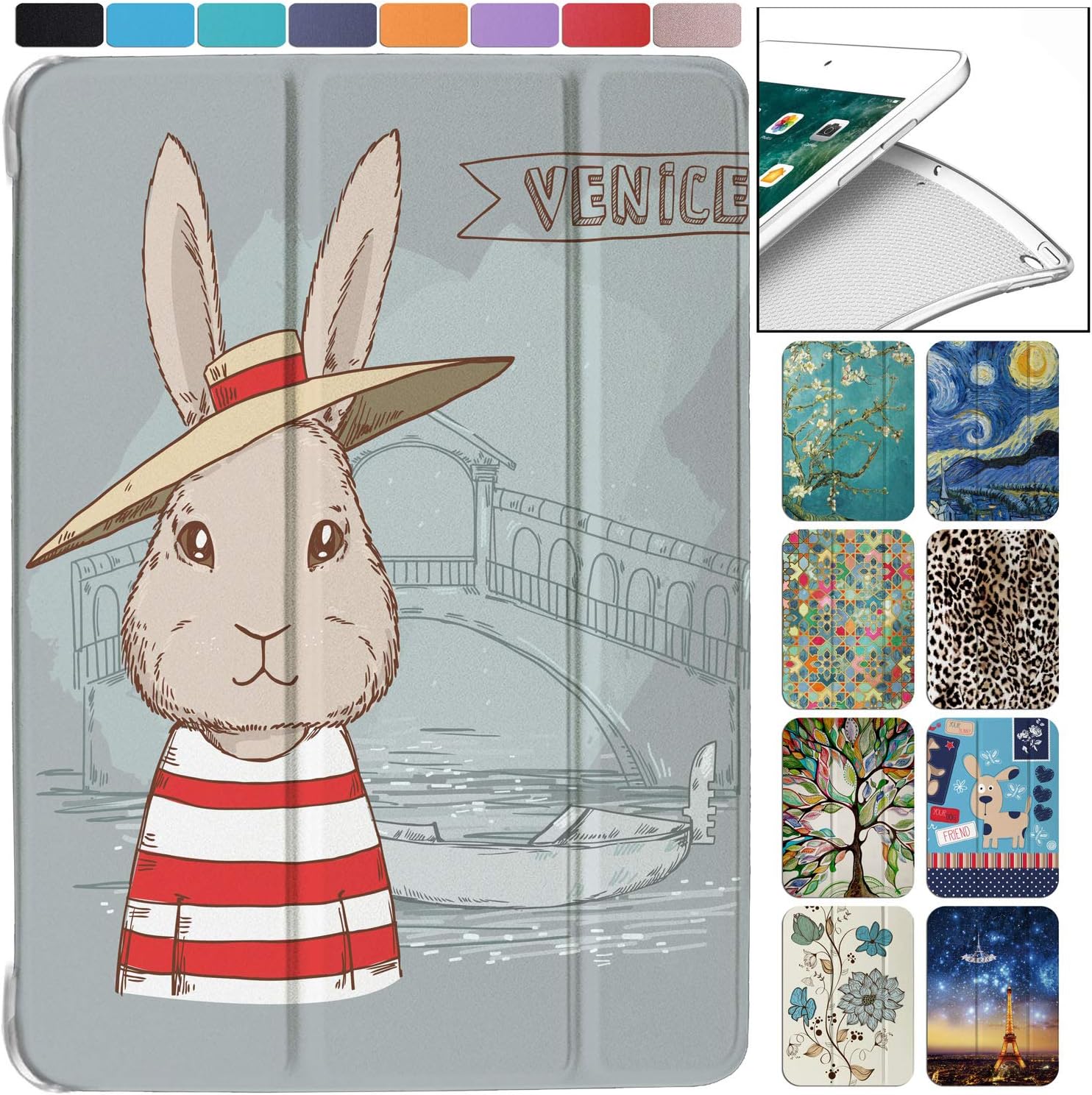 DuraSafe iPad 9.7 Inch Case with Adjustable Stand and Design