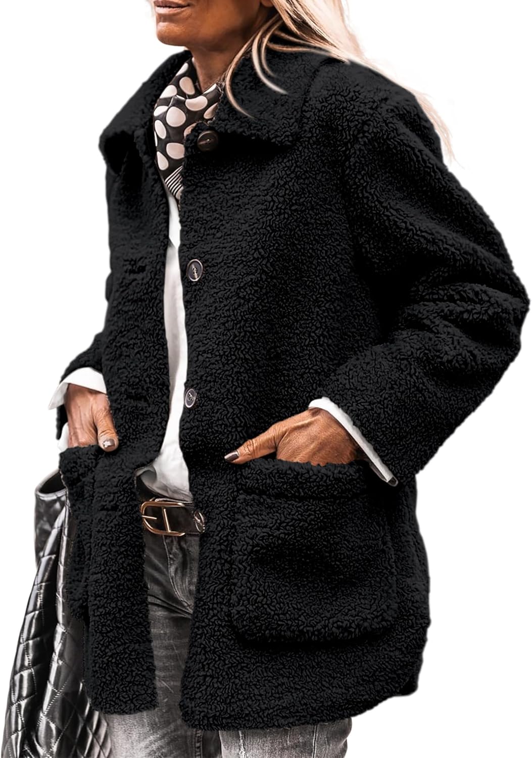 PRETTYGARDEN Women's Winter Faux Fur Coats for Cozy Style