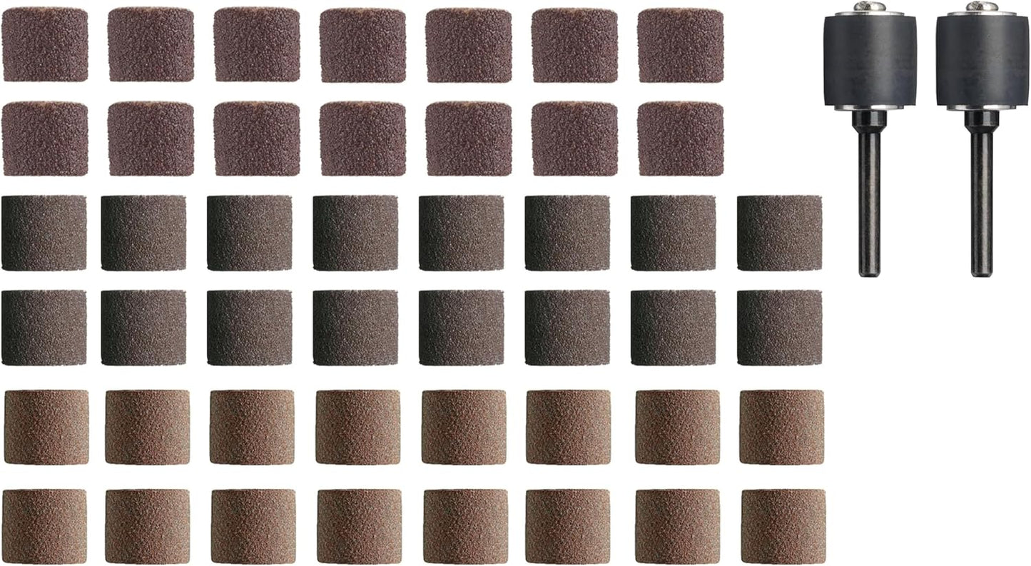 Dremel 48-Piece Sanding Band Kit for Rotary Tools - Versatile Use