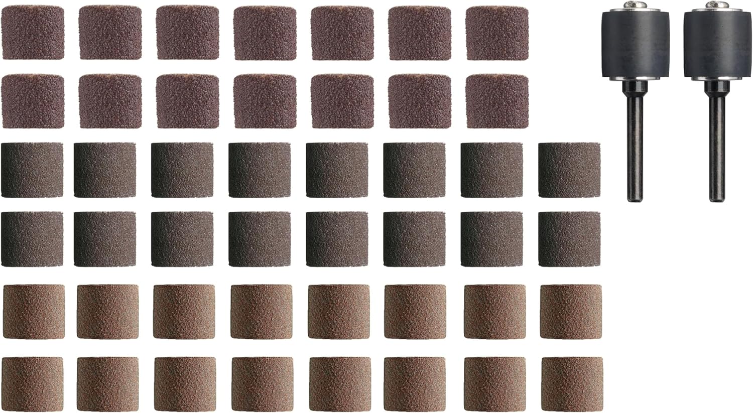Dremel 48-Piece Sanding Band Kit for Rotary Tools - Versatile Use