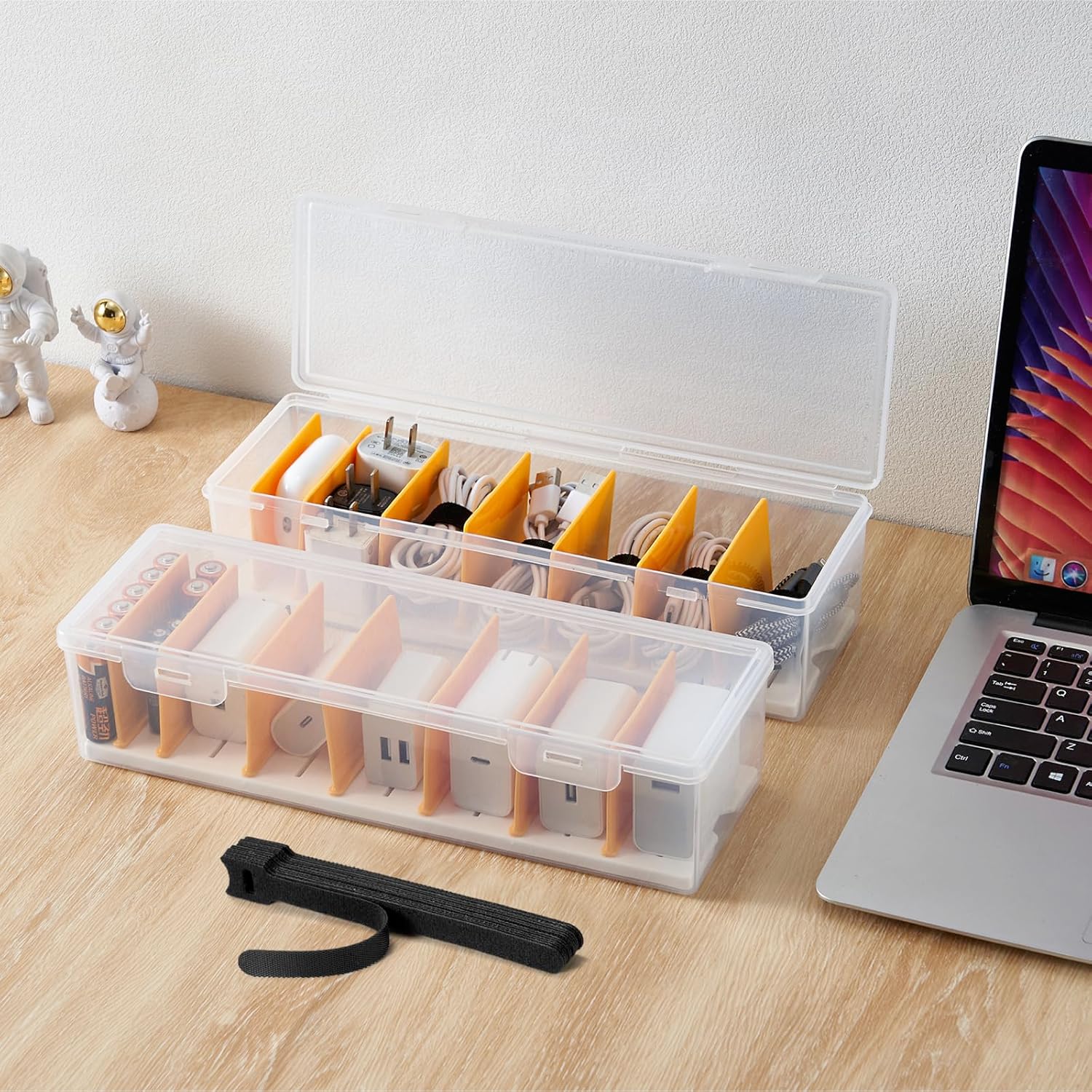 Organize & Declutter with Fzooua Cable Box Set