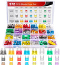Nilight 272pc Blade Fuse Assortment 2A-35A - Complete Auto Kit