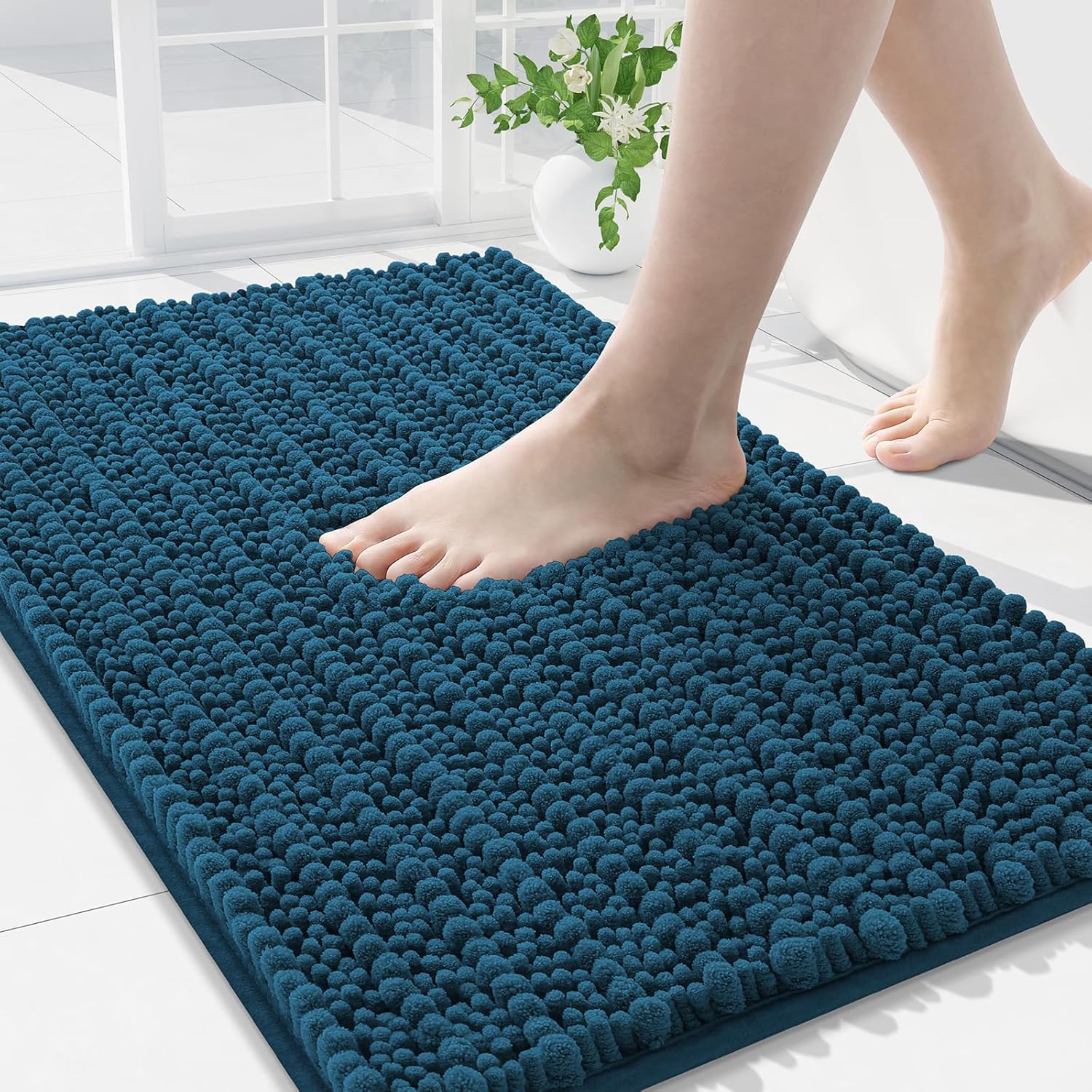 Arotive Luxury Chenille Bathroom Rug Mat for Ultimate Comfort