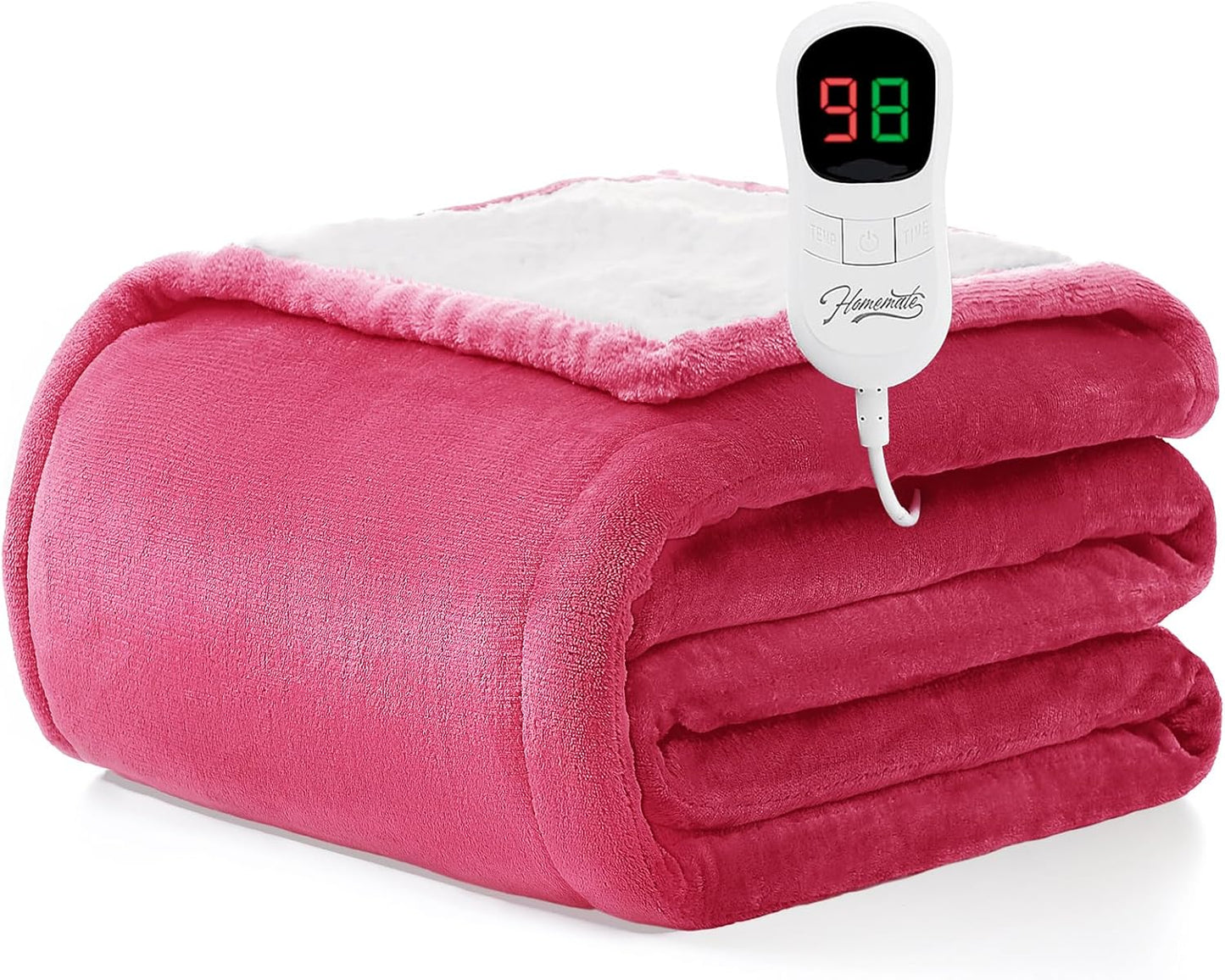 Homemate Electric Heated Blanket Twin Size for Ultimate Comfort