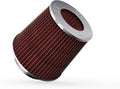 K&N High-Flow Universal Clamp-On Air Filter - Performance Boost