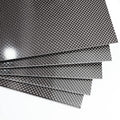 500x500mm 2.5mm Carbon Fiber Sheet Plain Weave Glossy Surface - Strong
