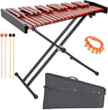 37 Note Xylophone Professional Wooden Glockenspiel With Stand and Bag