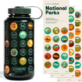 National Parks Plastic Water Bottle with Stickers Kit 32oz