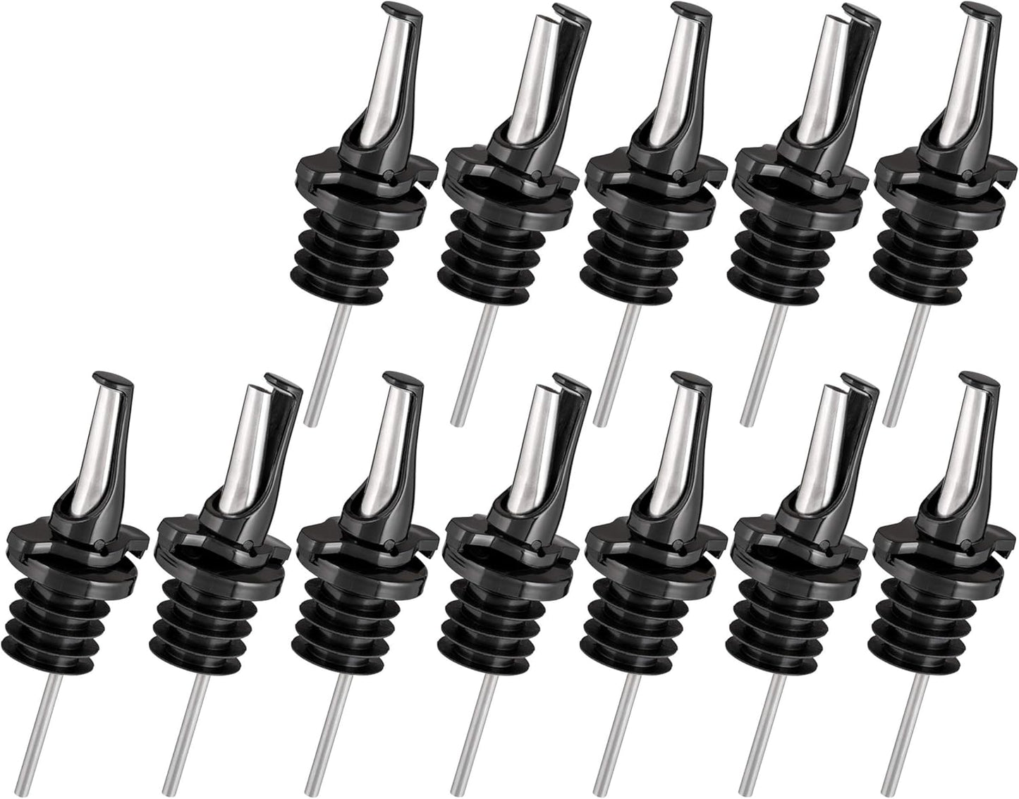 3-in-1 Liquor Pour Spout with Fruit Fly Protection - 12 Pack