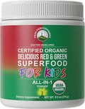 Kids Greens and Reds Superfood Powder - Tasty Organic Kids Superfood