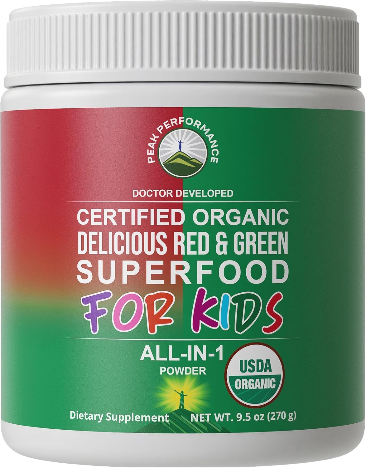 Kids Greens and Reds Superfood Powder for Healthy Growth