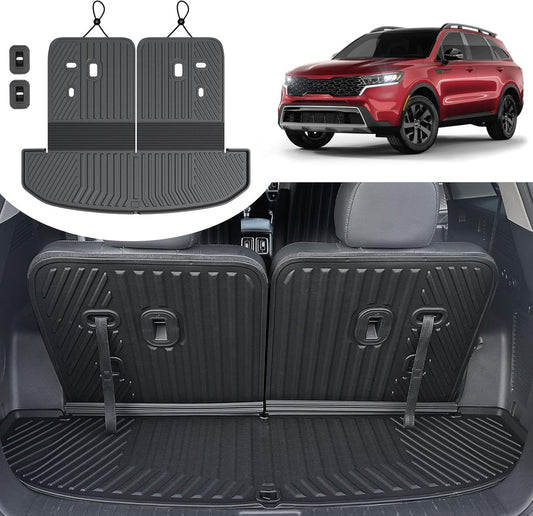 Cargo Mat for 2021-2026 Kia Sorento: All Weather TPE Protection