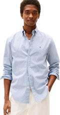 Men's Tommy Hilfiger Long Sleeve Poplin Regular Fit Shirt - Soft