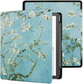 Kindle Scribe 10.2 in PU Leather Case Cover (Tree and Flowers)