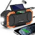 Emergency Radio Waterproof Bluetooth Speaker - Portable Weather Radio