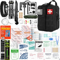 Survival Kits 174Pcs First Aid IFAK with Molle System - Compact