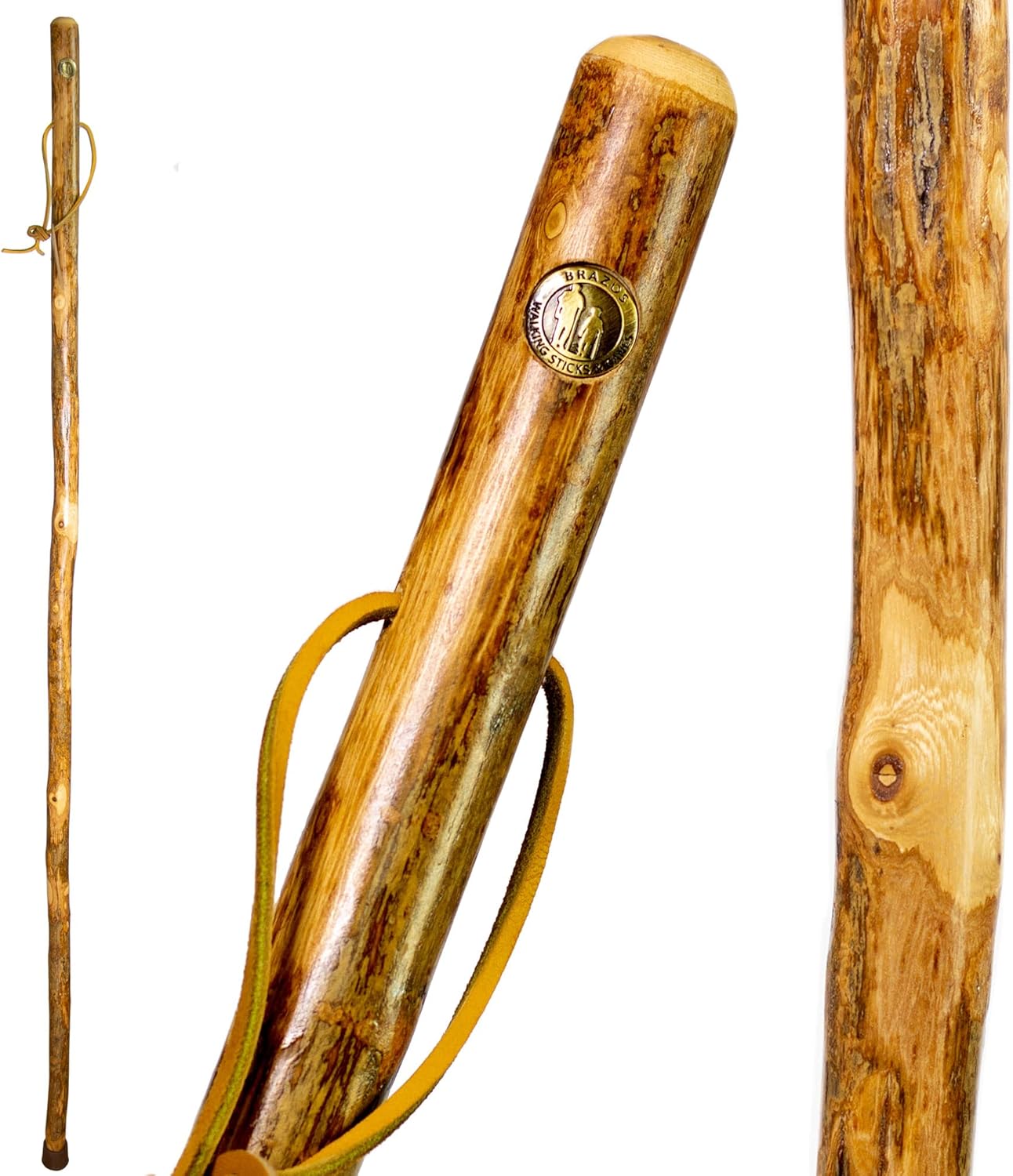 Handcrafted 48 Brazos Walking Stick - USA Made