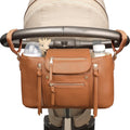 Stylish Stroller Organizer with Insulated Cup Holders for Parents