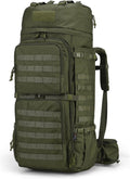 Mardingtop 75L Molle Hiking Backpack with Rain Cover for Travel