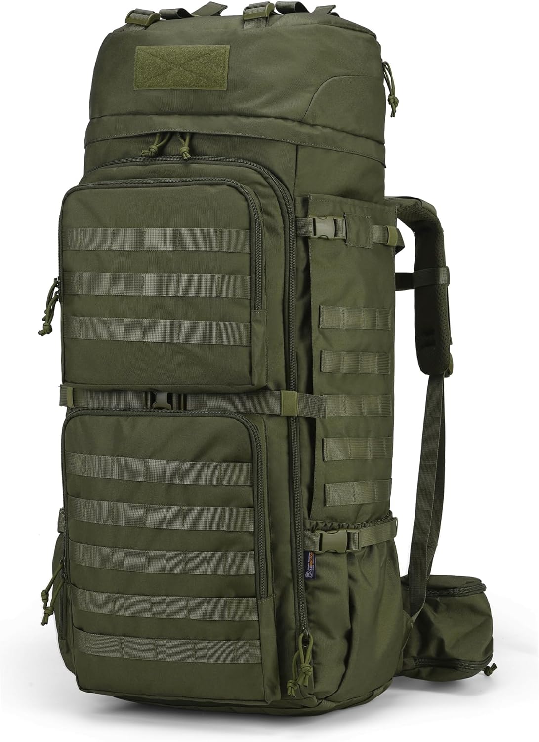 Mardingtop 75L Molle Hiking Backpack with Rain Cover for Travel