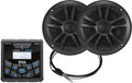 BOSS Audio Systems MCKGB450B.6 Marine Gauge Stereo & 6.5in Speakers