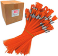 Orange Marking Whiskers 1000 Pack - Durable Low Profile Survey Markers