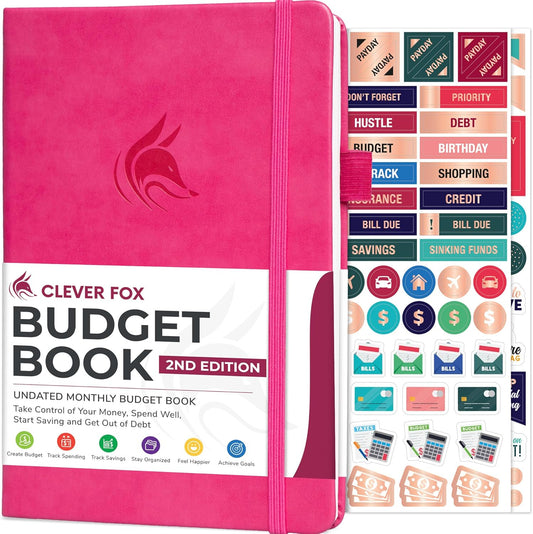 Clever Fox Budget Book 2.0 - Simplify Finances!