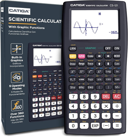 Scientific Calculator with Graphic Functions for Students
