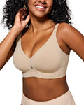 Comfortable Wireless Everyday T-Shirt Bra - Seamless Full Coverage It