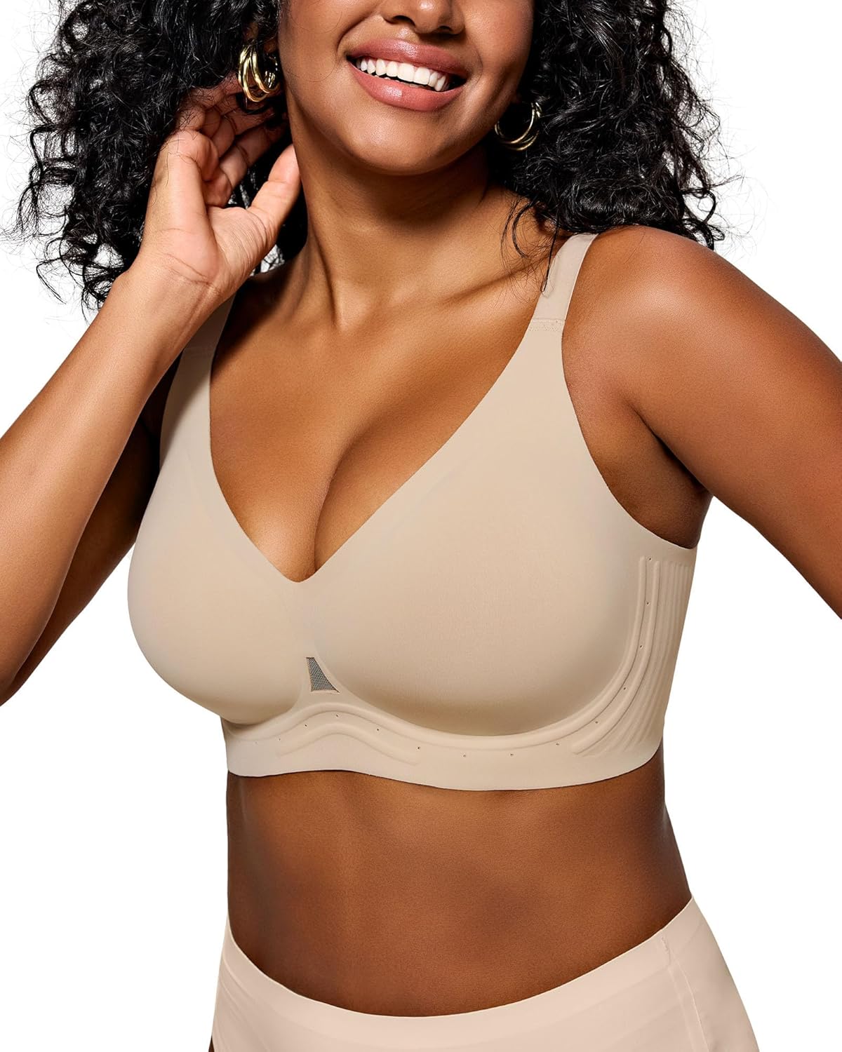 Comfortable Wireless Everyday Bras for Women Full Coverage