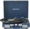 Ink Blue Cruiser Plus 3-Speed Bluetooth Turntable - Portable Vinyl