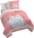 Kids Comforter Set Queen Size - Princess Cinderella Bedding