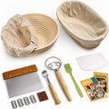Sourdough Baking Set w/ Bread Lame, Whisk & Scrapers