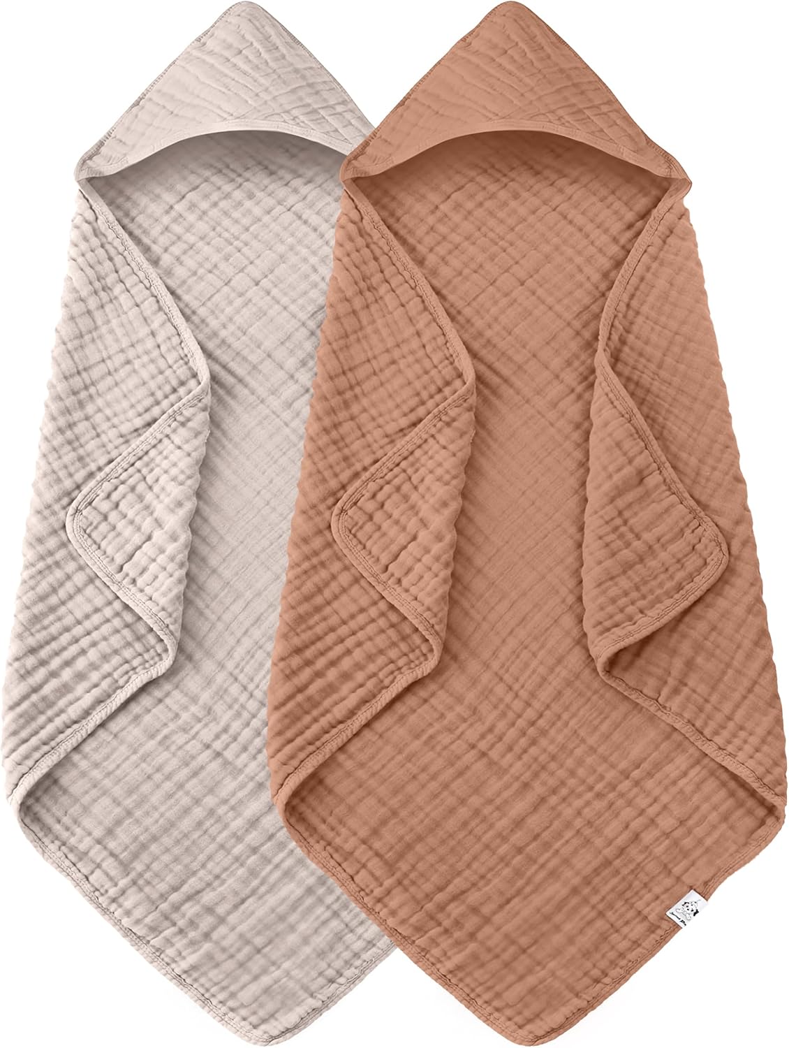 Ultra Absorbent Baby Towels - 100% Muslin Cotton - Essential Newborn Care