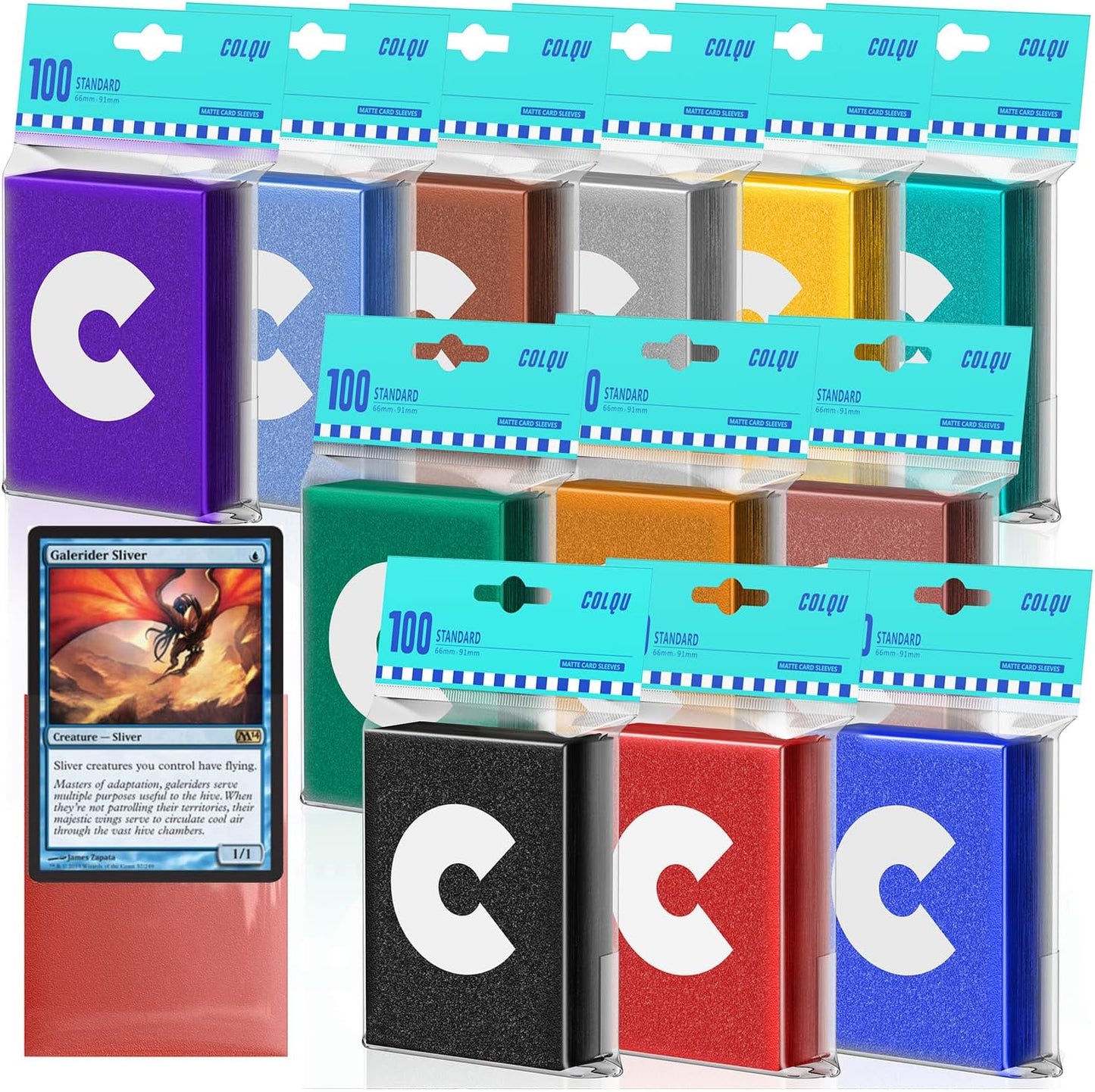 1200ct Matte Card Sleeves for TCG Cards and Game Protection