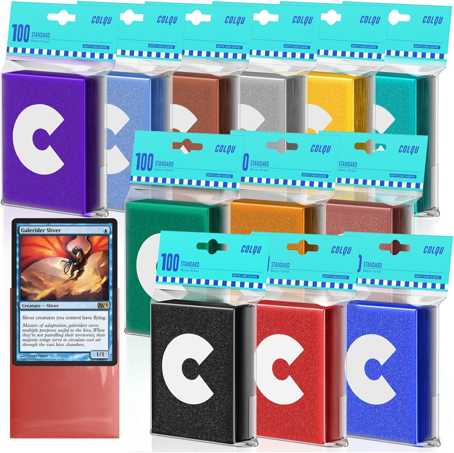 1200ct Matte Card Sleeves for TCG Cards and Game Protection