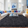 Cozy Shaggy Area Rug for Stylish Living Room and Bedroom Spaces