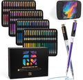 Retractable Glitter Gel Pens 72 Colors - Large Capacity Set