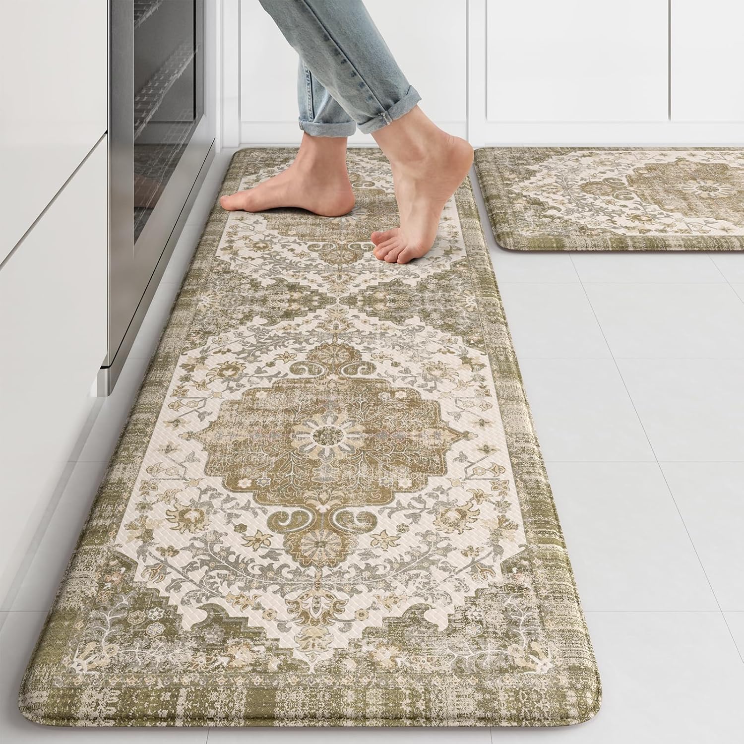 KIMODE Anti Fatigue Mats for Kitchen Floor - Cushioned Comfort
